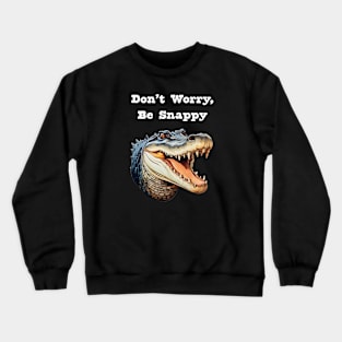 Australian Salt Water Crocodile Crewneck Sweatshirt